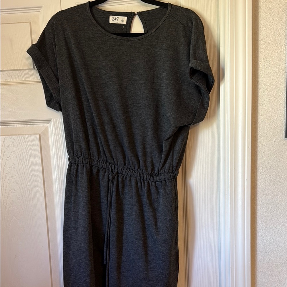 Charcoal Gray Jumpsuit